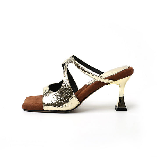 Damen elegante High-Heel Sandalen EB