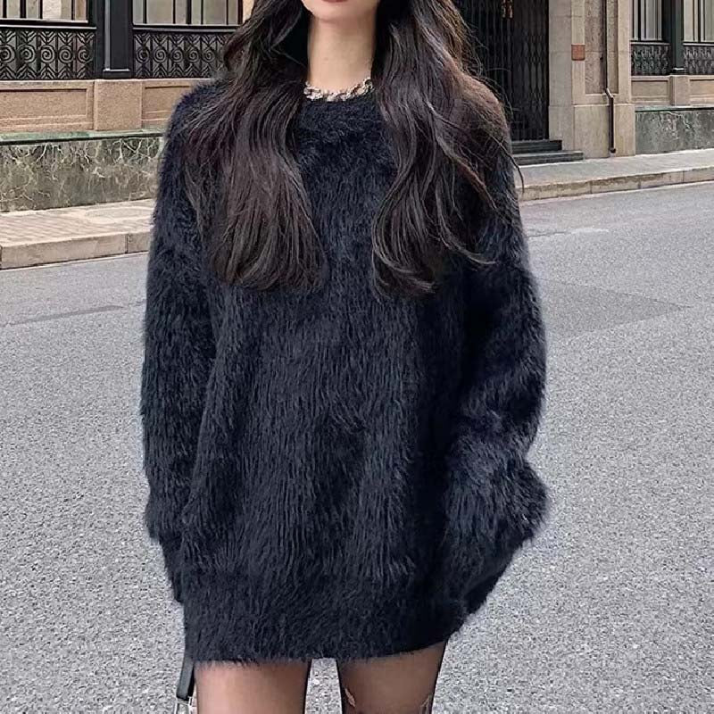 EB | Weicher Strickpullover Mohair Luxuriöser Komfort
