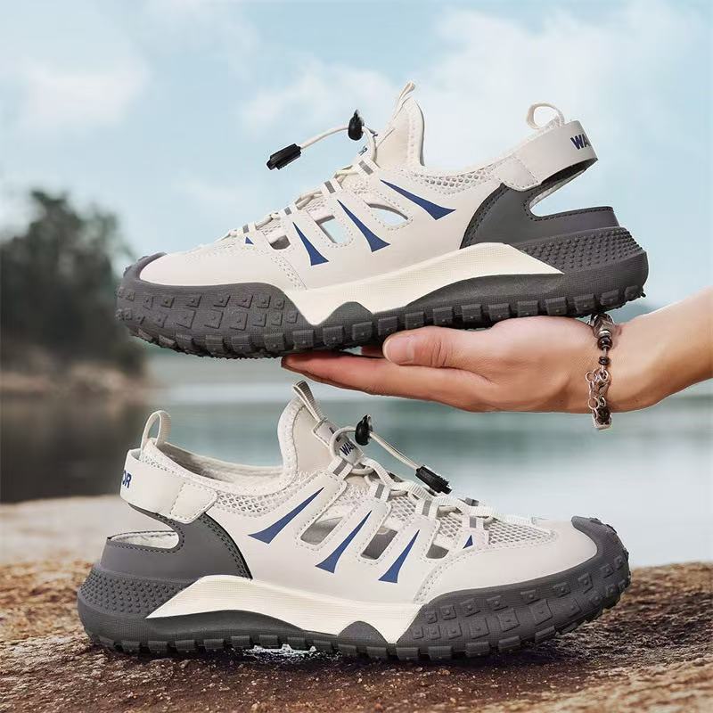 Damen Atmungsaktive Outdoor-Sandalen mit Schnellschnürsystem EB