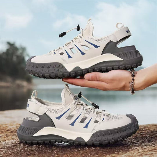 Damen Atmungsaktive Outdoor-Sandalen mit Schnellschnürsystem EB