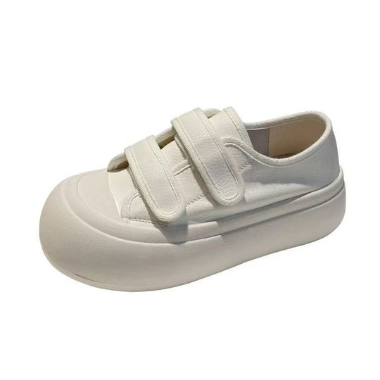 Damen Slip-On Sneakers mit verstellbarem Klettverschluss und gepolsterter Sohle EB