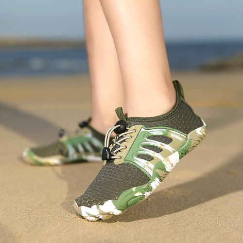 Damen Wassersportschuhe mit flexiblem Neopren-Obermaterial und rutschfester Sohle EB
