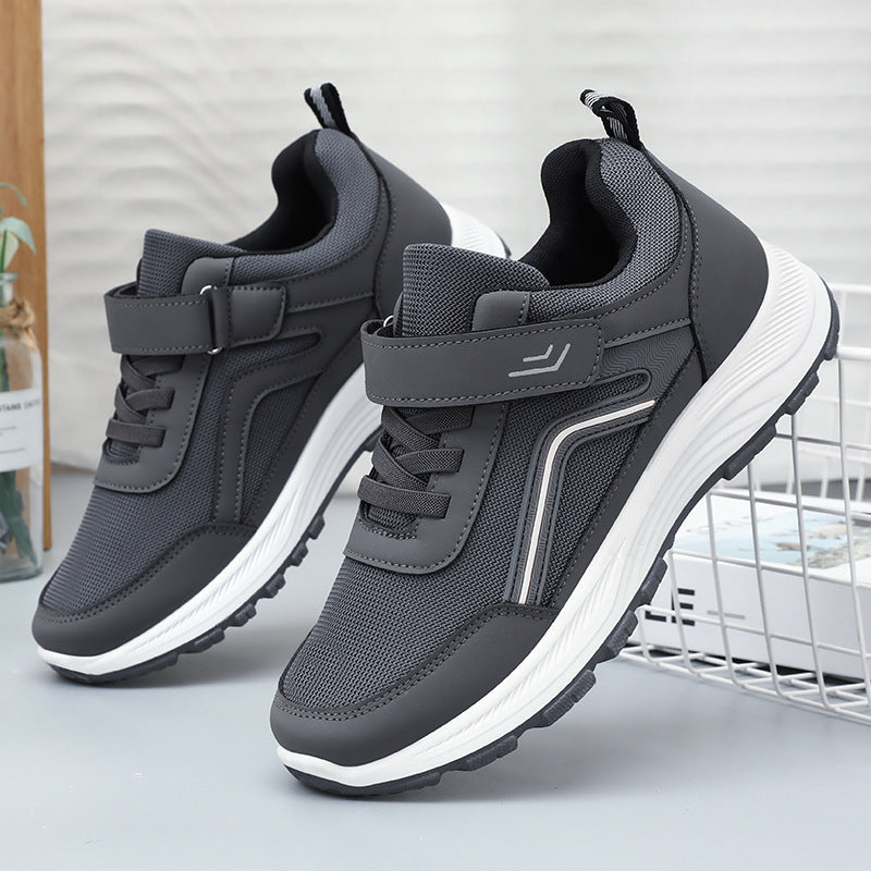 Damen nan Sportlicher Klett-Sneaker mit atmungsaktivem Mesh und dämpfender EVA-Sohle EB