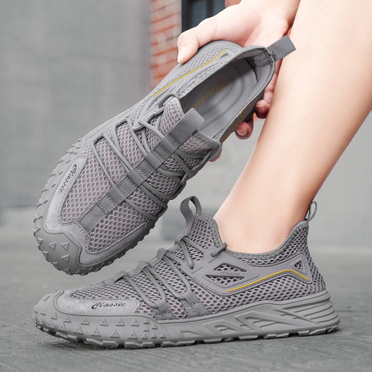 Damen Sportliche Laufschuhe mit atmungsaktiver Mesheinsatz EB