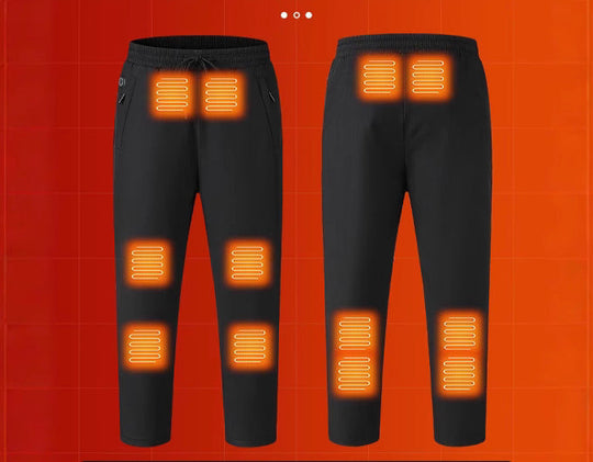 Damen Sportliche Jogginghose mit elastischem Bund und Taschen R&B