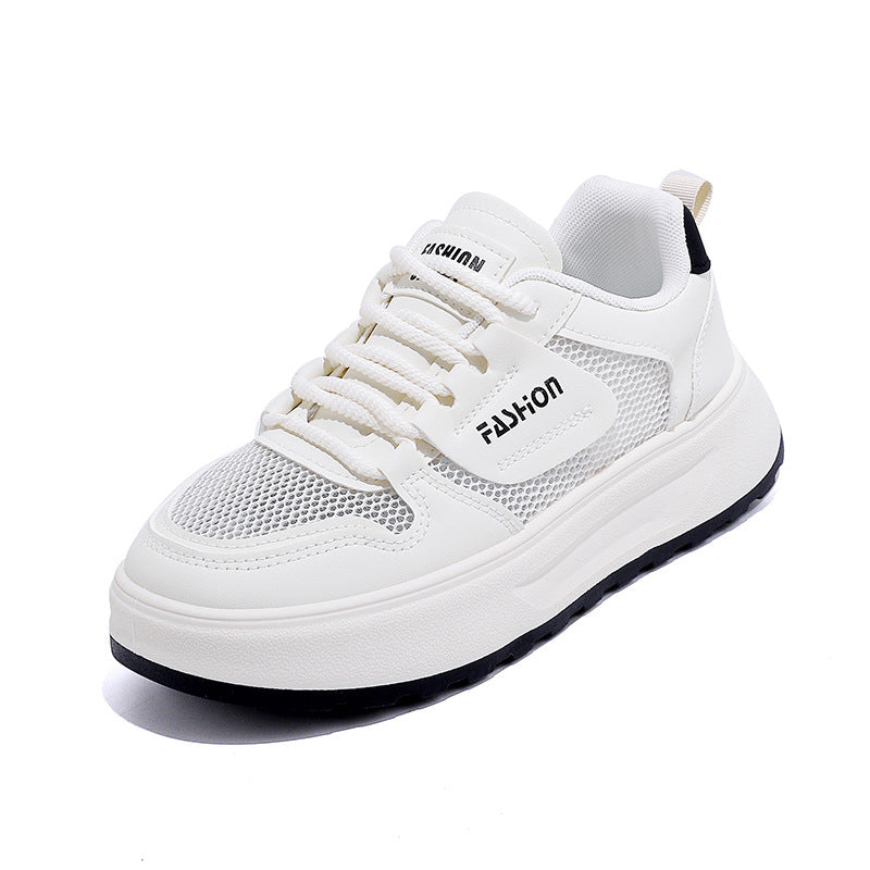 Damen Sportliche Sneakers mit atmungsaktiver Netzstruktur und federleichter Sohle EB