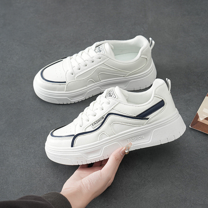 Damen Sportliche Chunky Sneakers mit gepolstertem Innenfutter und rutschfester Sohle EB