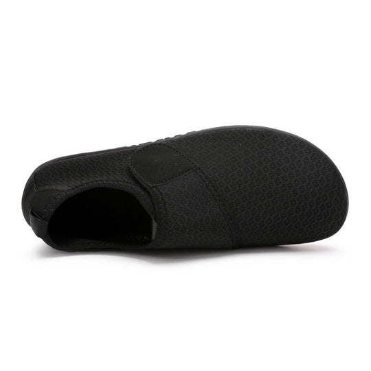 Damen bequeme Slip-On Freizeitschuhe mit elastischem Verschluss EB