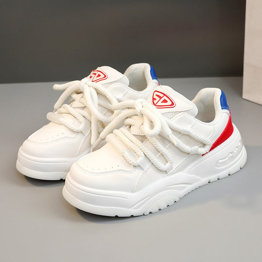 Damen Sportliche Sneakers mit gepolstertem Futter und stabiler Laufsohle EB