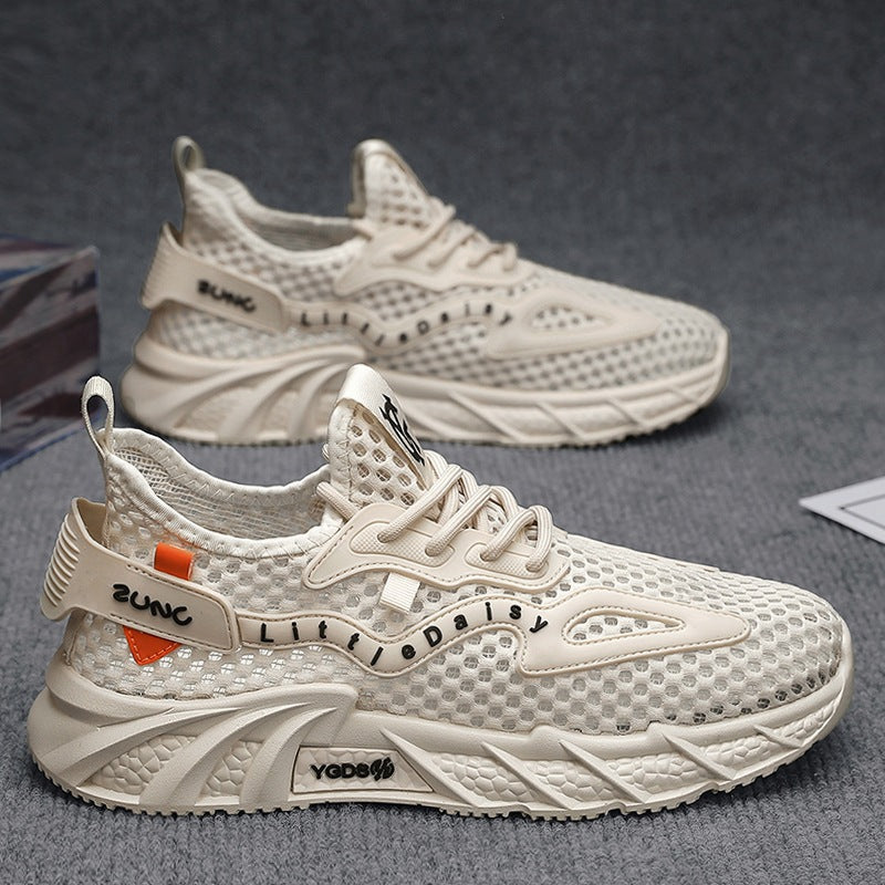 Damen Sportliche Mesh-Sneaker mit atmungsaktivem Obermaterial und innovativem Dämpfungssystem EB