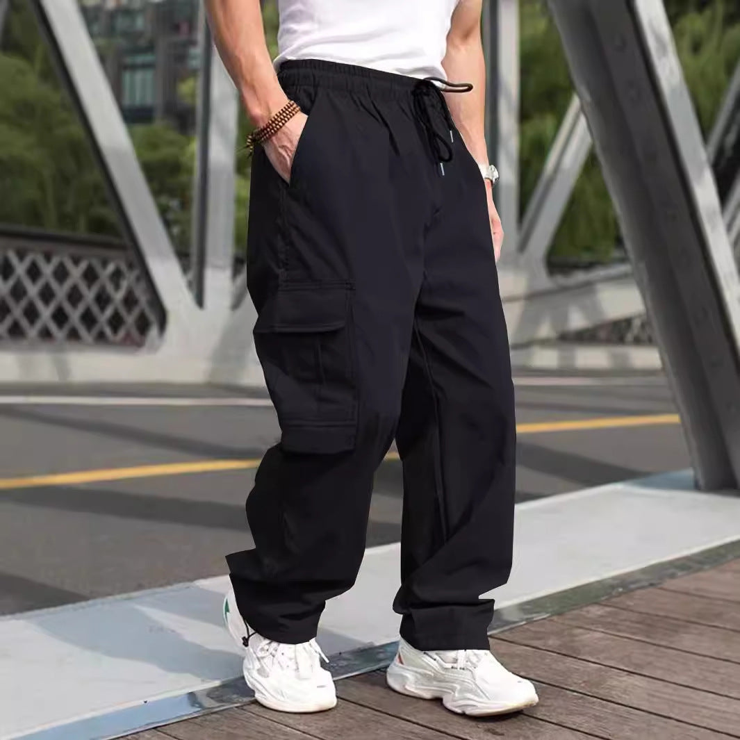 Herren Cargo-Hose mit vielen funktionalen Taschen und lockerer Passform EB