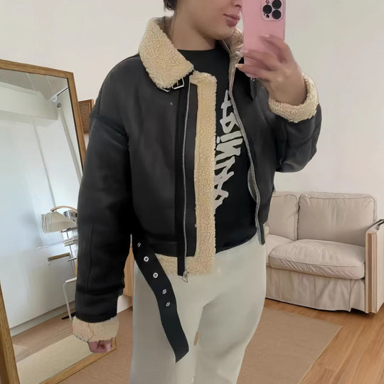 Damen robuste und stylische jacke mit Innenfutter EB
