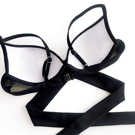 Damen Bikiniset mit elegantem Transparenz-Rock EB