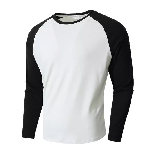 Herren Sportliches Langarmshirt mit Raglanärmeln EB