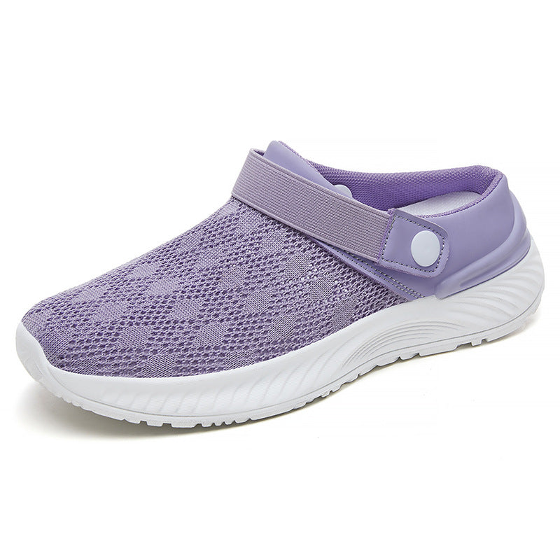 Damen Atmungsaktive Clogs mit flexiblem Tragekomfort EB