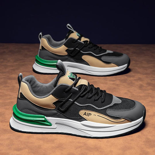 Damen Modische und sportliche Sneakers mit atmungsaktiver Mesh-Oberfläche EB