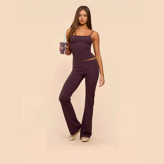 Damen Sportliches Tanktop mit Spaghettiträgern EB