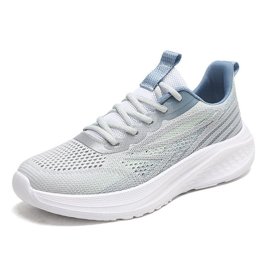 Damen Lauf-Sneaker mit atmungsaktivem Obermaterial und stoßdämpfender Sohle EB