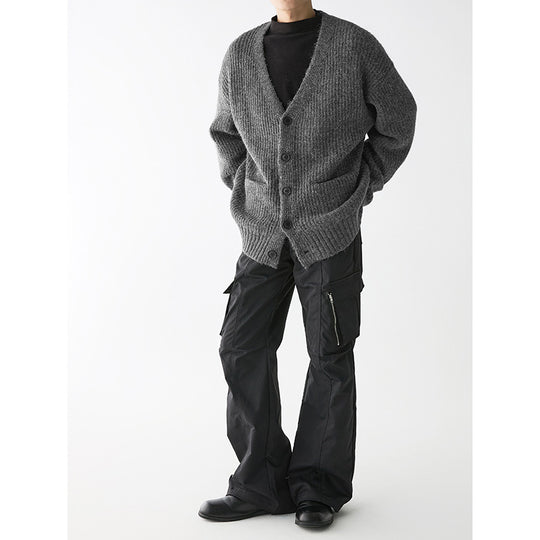 Herren Grobstrickjacke mit praktischen Taschen und stylischem Design EB