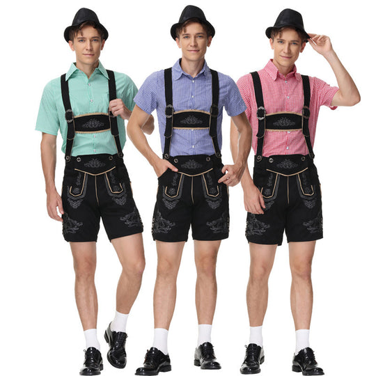 Herren Stilvolles Trachten-Outfit mit aufwändigen Stickereien und modernen Akzenten EB