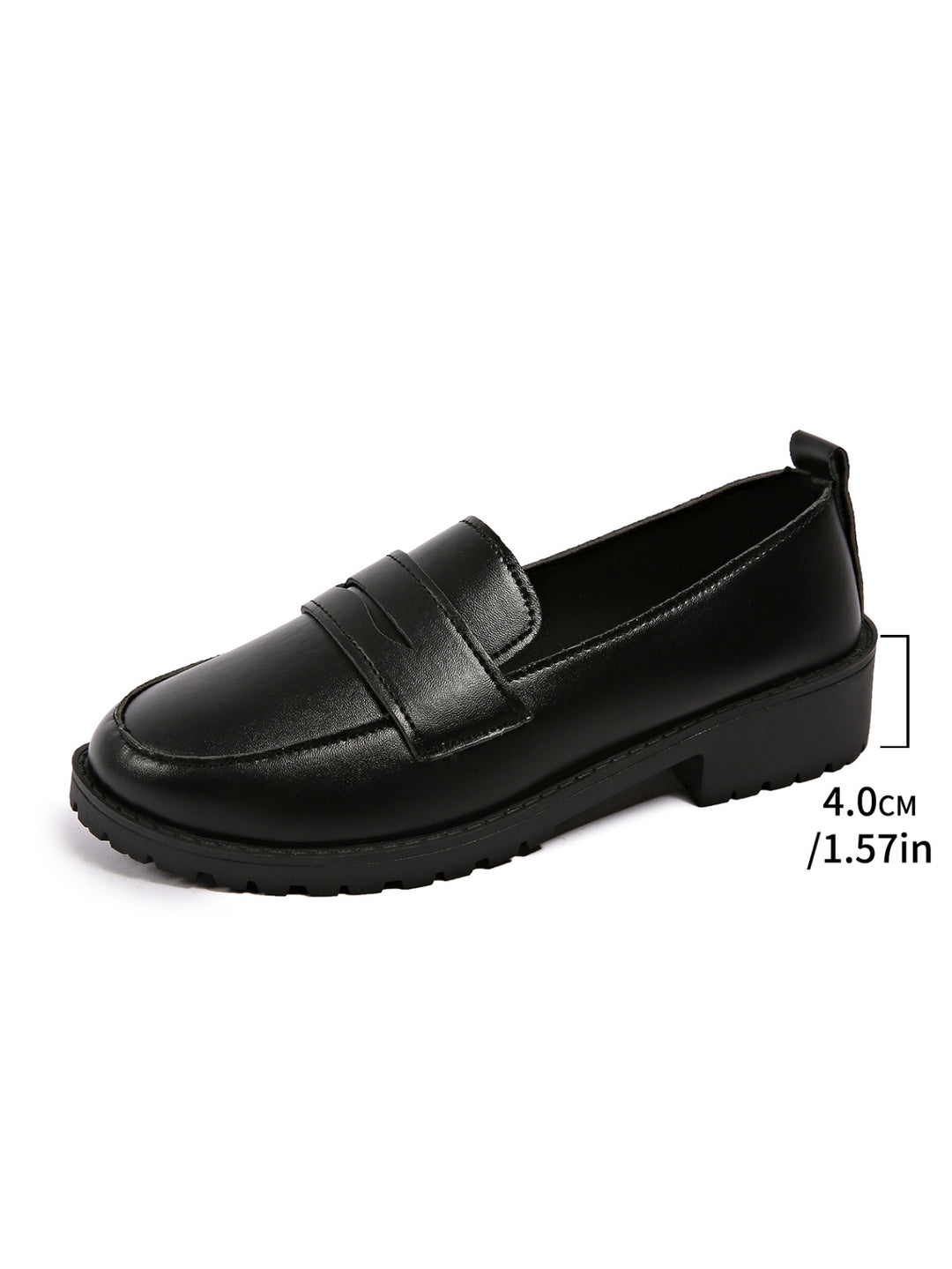 Damen Elegante und bequeme Mokassins mit modischem Riemen EB