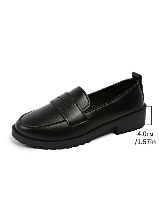 Damen Elegante und bequeme Mokassins mit modischem Riemen EB