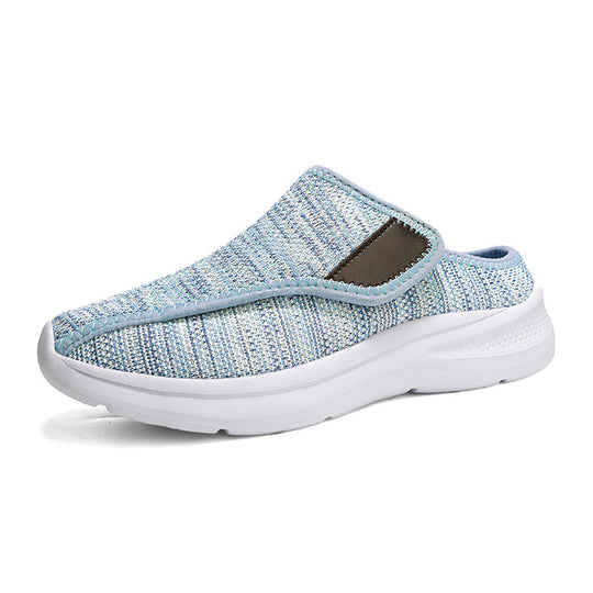 Damen Bequeme Hausschuhe mit rutschfester Sohle und elastischem Obermaterial EB