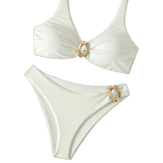Damen Bikini-Set mit modischen Akzenten EB