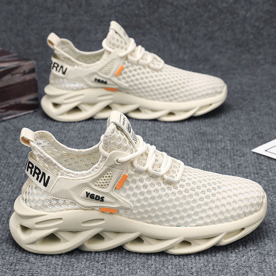 Damen Atmungsaktive Sport Sneakers mit dynamischem Sohlenprofil und flexiblem Mesh-Obermaterial EB