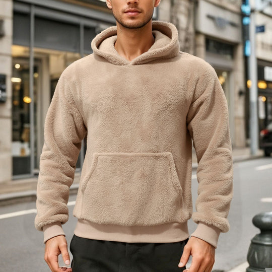 Herren bequemer Oversized Kapuzenpullover EB