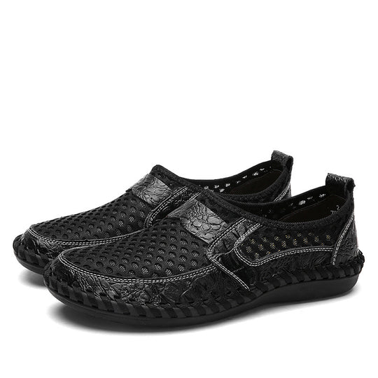 Damen Atmungsaktive Freizeit-Schuhe mit elastischem Riemen und rutschfester Sohle EB