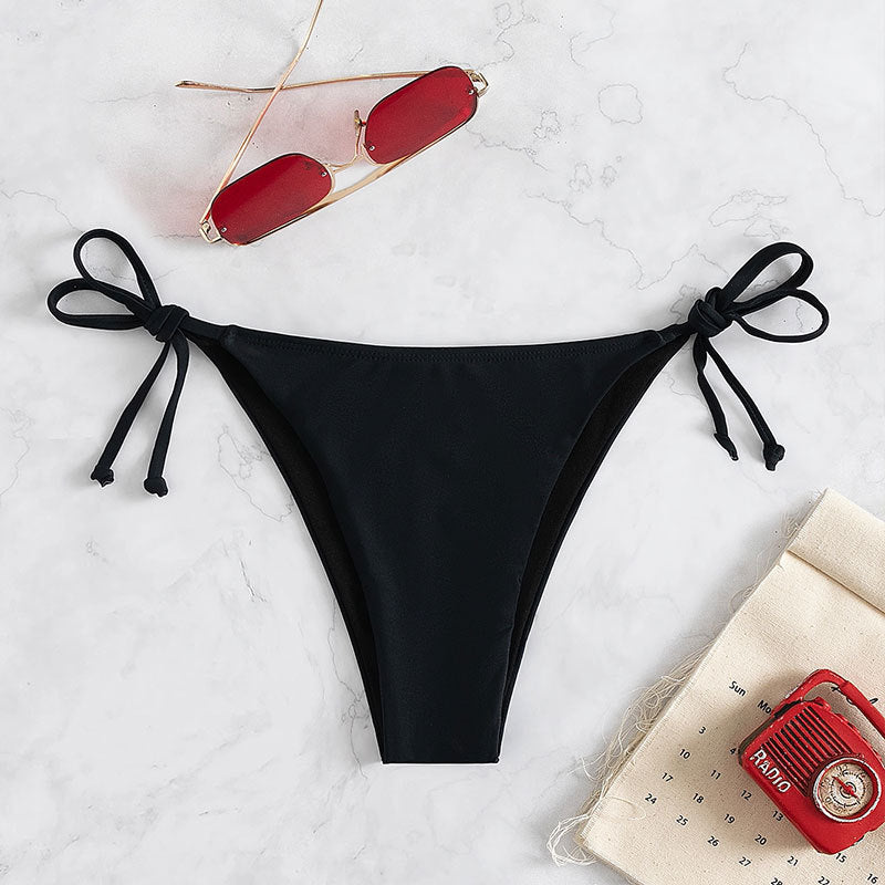 Damen Triangel-Bikini mit verstellbaren Schärpen EB