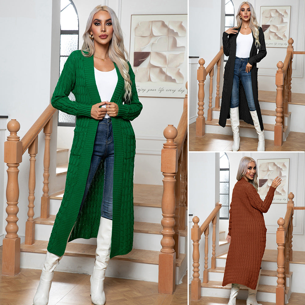 Damen Strickjacke mit Strukturdetails EB