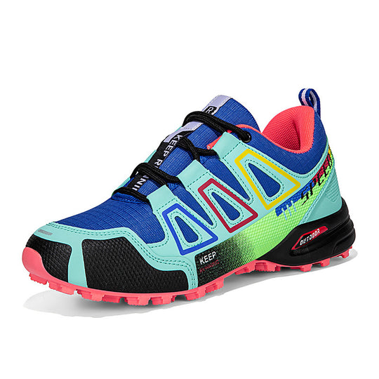 Damen Trailrunning-Schuhe mit rutschfester Sohle und atmungsaktivem Obermaterial EB