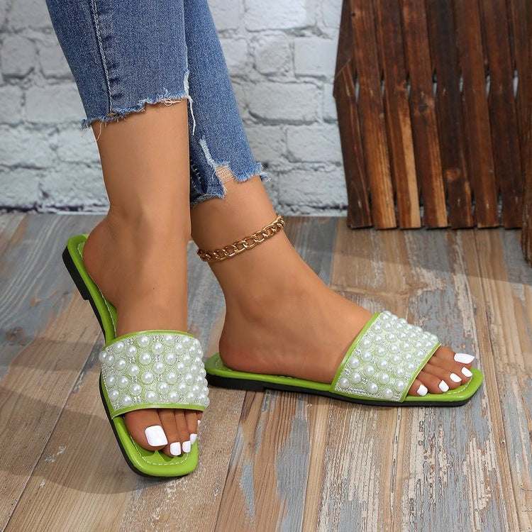 Damen Glamouröse Riemchen-Sandalen mit funkelnden Strassdetails EB