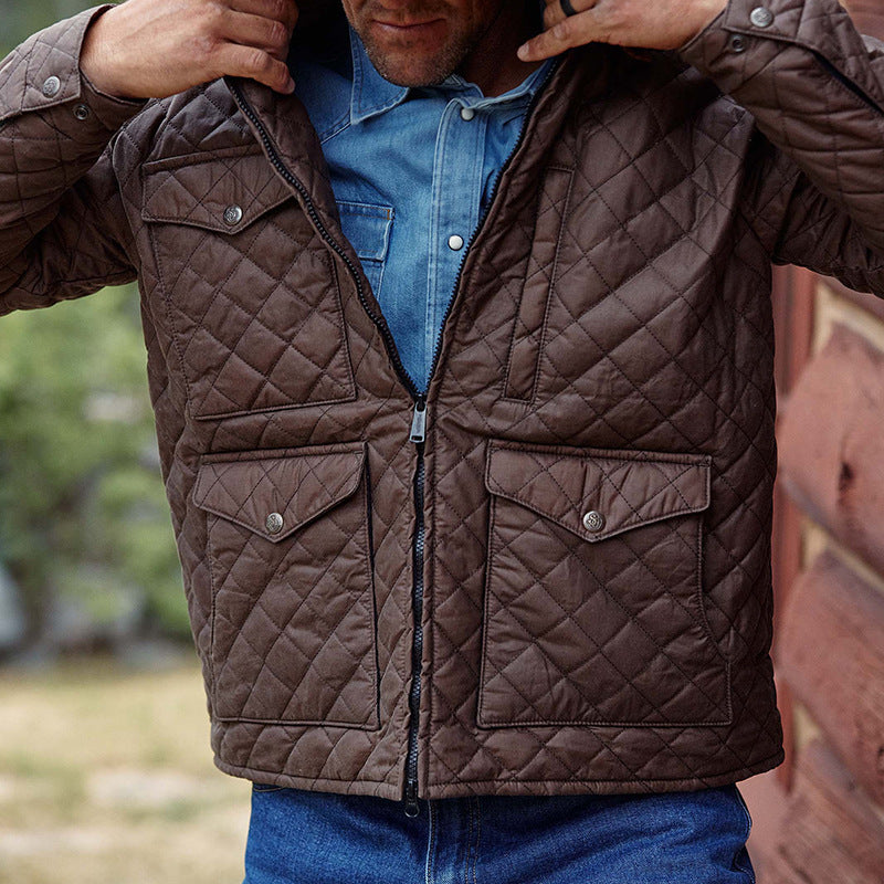 Herren gesteppte Freizeitjacke EB