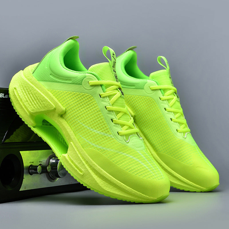 Damen sportliche Leichtathletik-Sneaker mit atmungsaktiver Mesh-Oberfläche EB