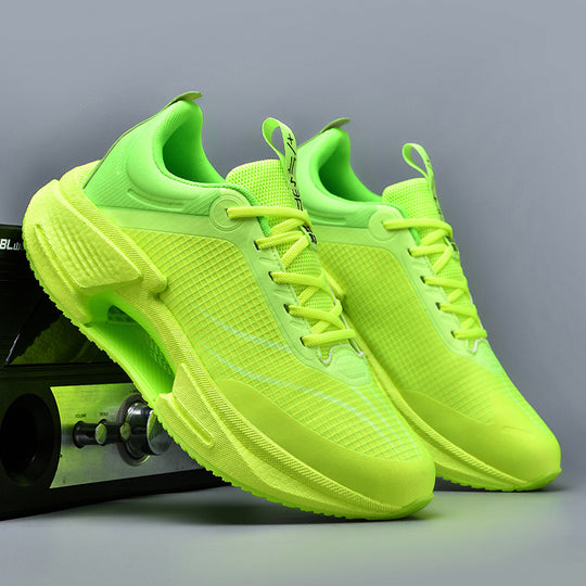 Damen sportliche Leichtathletik-Sneaker mit atmungsaktiver Mesh-Oberfläche EB