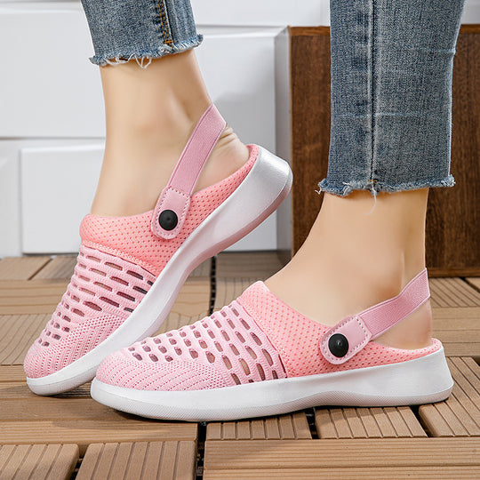 Damen Atmungsaktive Freizeitschuhe mit elastischem Riemen EB