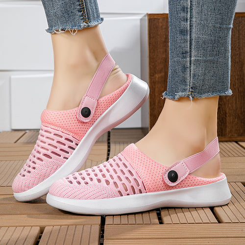 Damen Atmungsaktive Freizeitschuhe mit elastischem Riemen EB