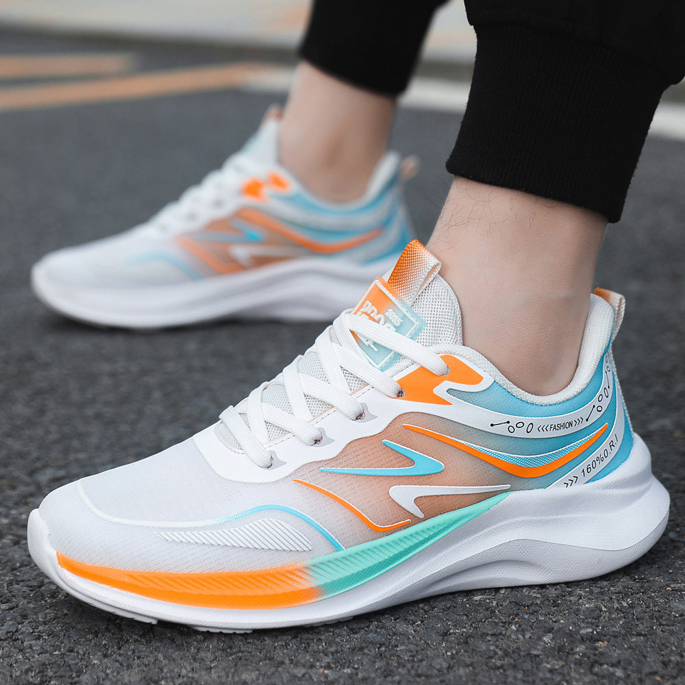 Damen Leichte und atmungsaktive Fitness-Sneaker mit flexiblem Dämpfungssystem EB