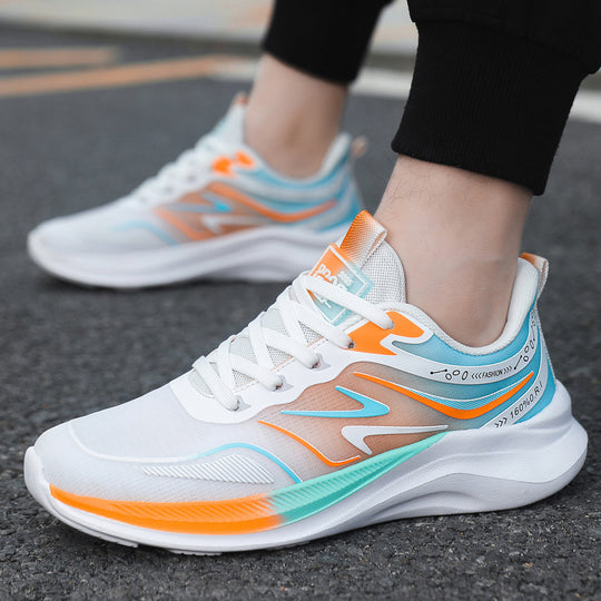 Damen Leichte und atmungsaktive Fitness-Sneaker mit flexiblem Dämpfungssystem EB
