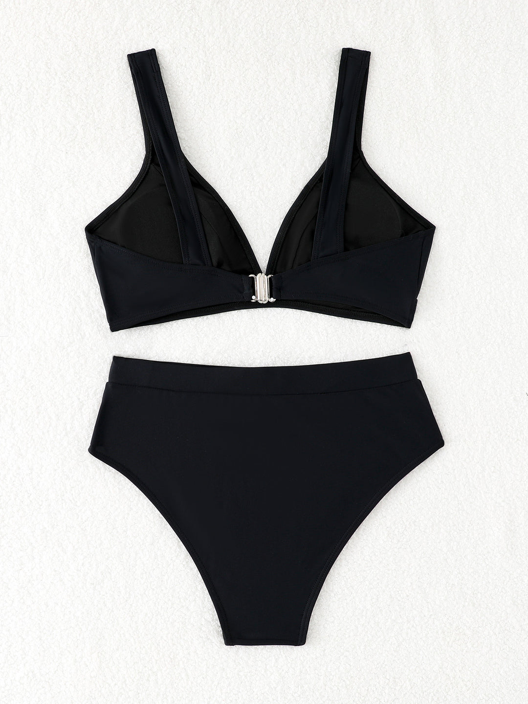 Damen Hochgeschnittenes Bikini-Set mit vorgeformtem Oberteil EB