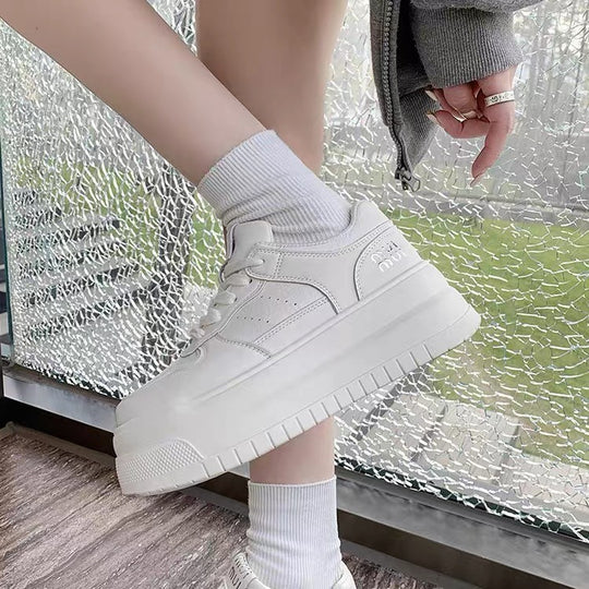 Damen Sneaker mit dicker Sohle EB