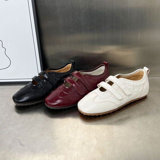 Damen Komfortable Clogs mit verstellbarem Klettverschluss und weichem Innenfutter EB