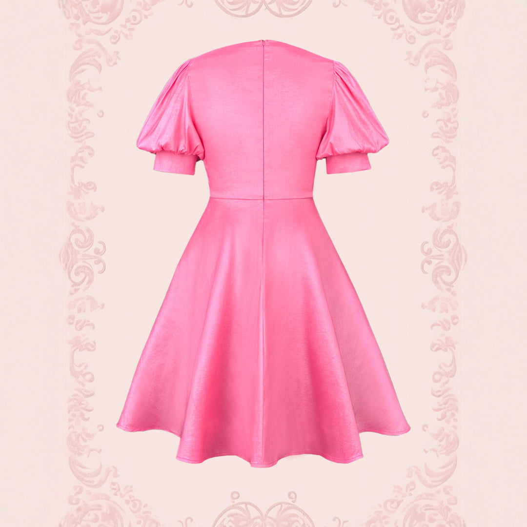 Damen festliches Kleid mit herzförmigem Oberteil und taillierter Silhouette EB