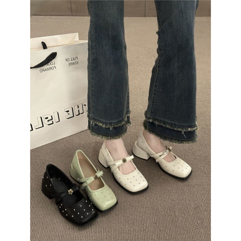 Damen elegante Schnürschuhe mit modischen Strassverzierungen EB