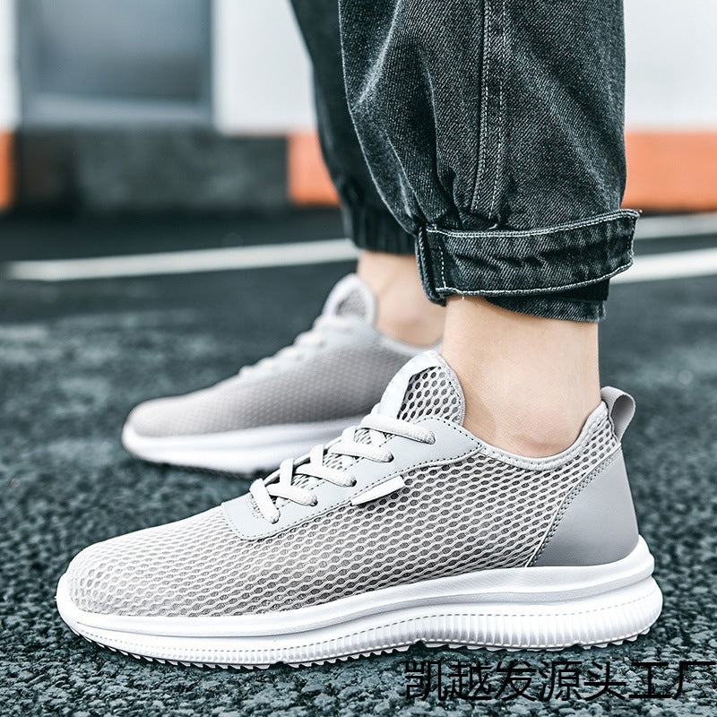 Damen Sportliche Mesh-Sneaker mit rutschfestem Sohlenprofil EB