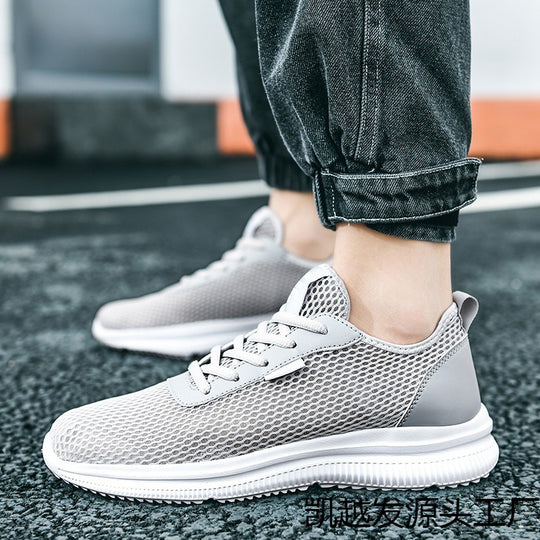 Damen Sportliche Mesh-Sneaker mit rutschfestem Sohlenprofil EB