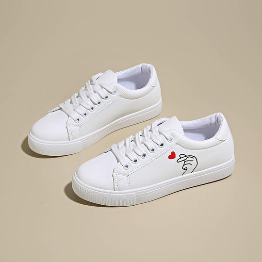 Damen Sneakers mit elegantem Logo und bequemer Sohle EB